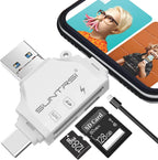 Adaptador Tipo C OTG a USB Y Lightning