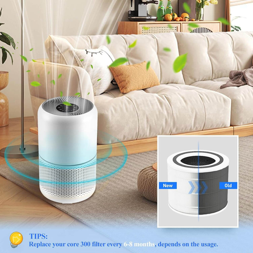 Filtro De Repuesto Core 300p Para Purificador De Aire LEVOIT