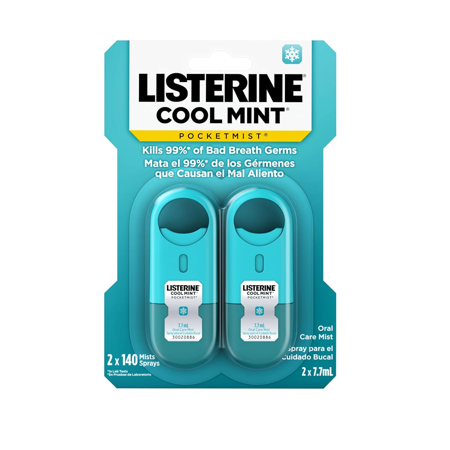 Spray Bucal Listerine Cool Mint 2Pcs