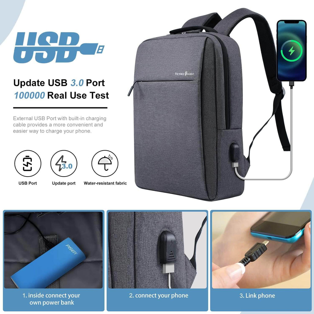 Mochila Inteligente Victoria Tourist 15.6
