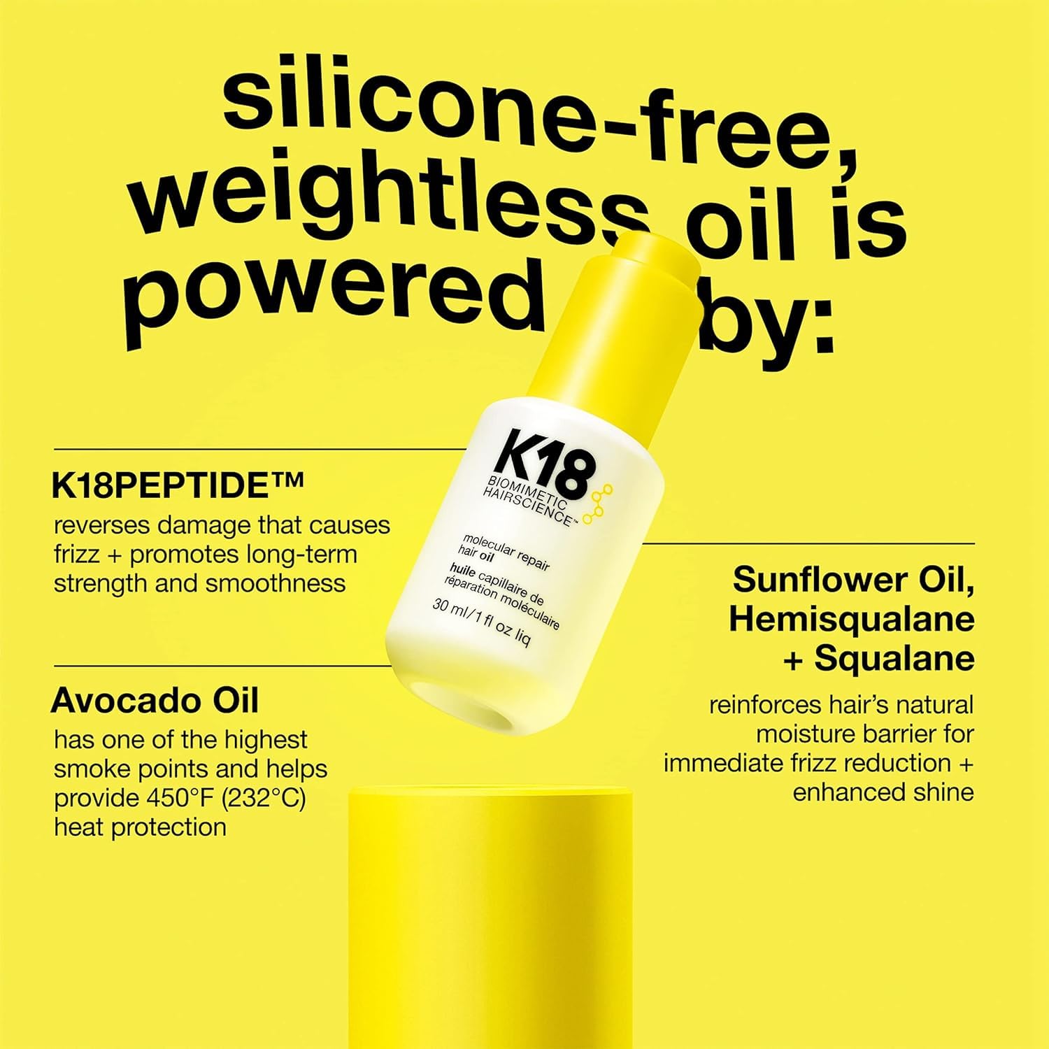 K18 HAIR OIL 30ML