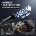 Cámara Endoscópica HD 1080P con Pantalla, Impermeable