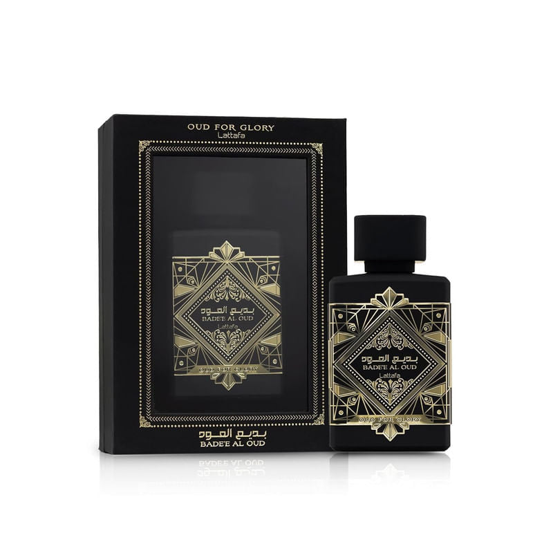 Lattafa Bade'E Al Oud Oud For Glory 100Ml EDP (Negro)