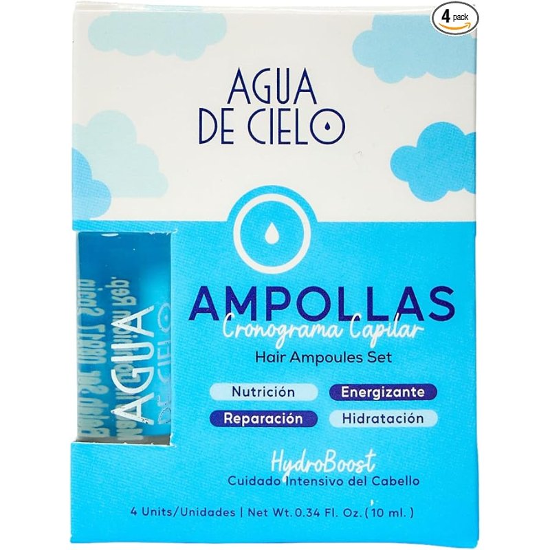 AGUA DE CIELO AMPOLLAS CRONOGRAMA CAPILAR (CAJA COMPLETA)