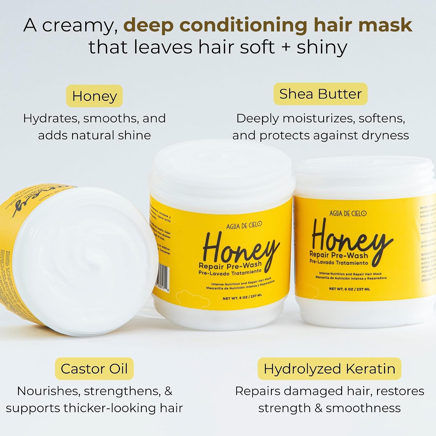 AGUA DE CIELO HONEY REPAIR PRE-LAVADO