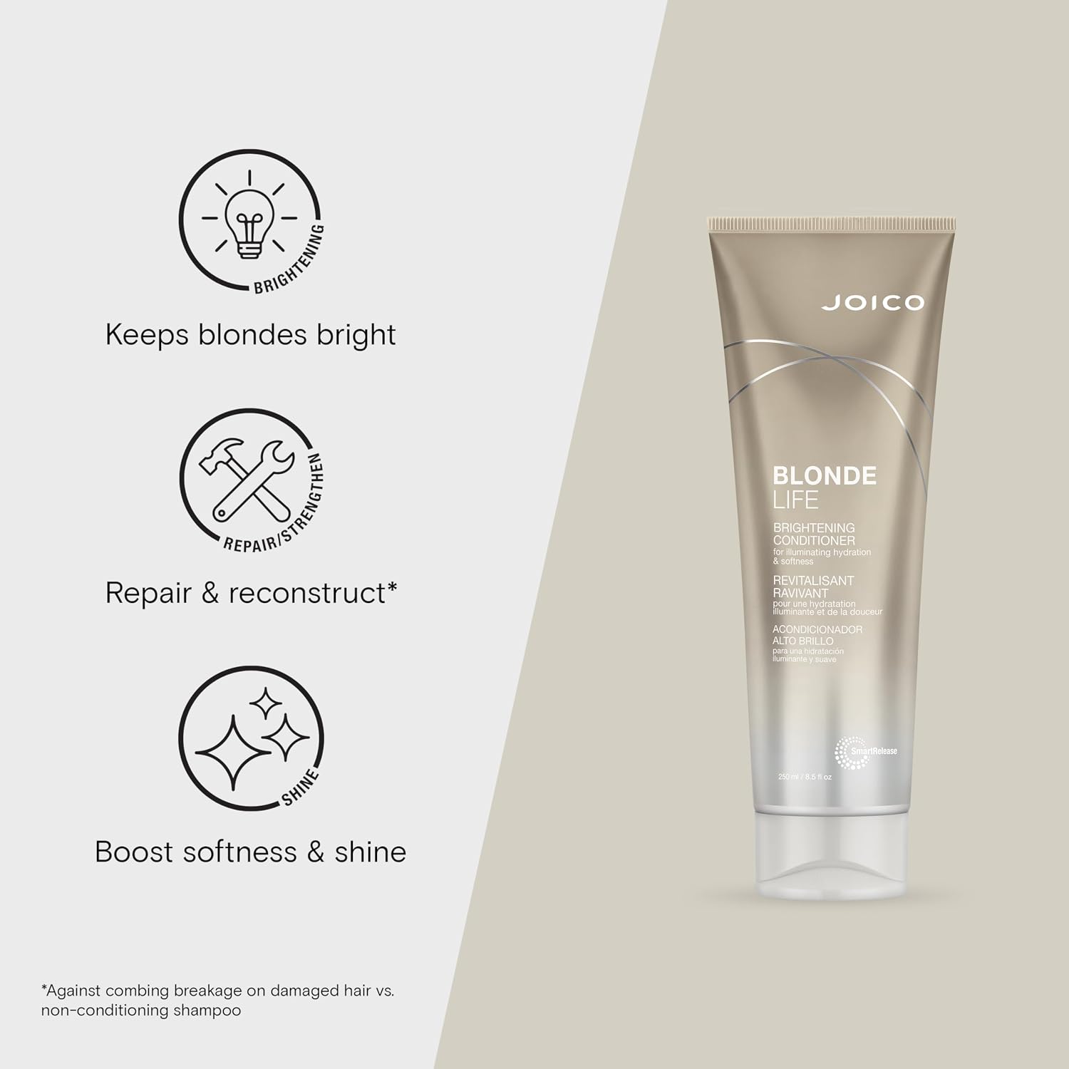 JOICO BLONDE LIFE ACONDICIONADOR ALTO BRILLO 300 ML
