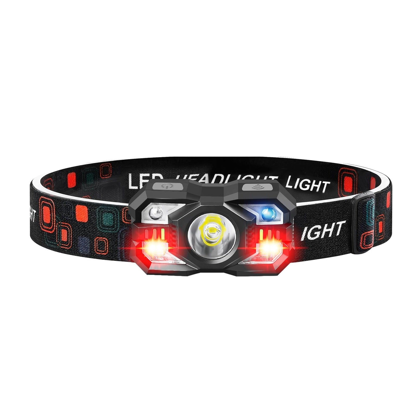 Linterna De Cabeza/LED De 3,000 Lumenes Y 5 Modos