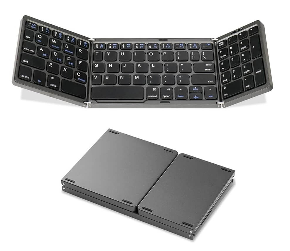 Teclado Numérico Portátil Plegable Bluetooth