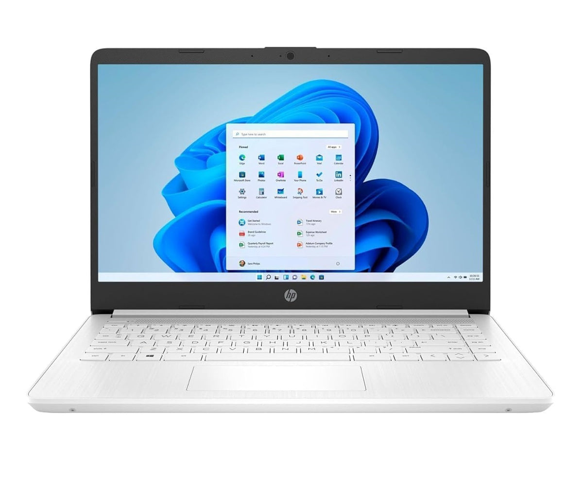 Laptop HP Empresarial (14”) (8GB RAM) (128GB eMMC) (Intel Celeron N4500) (Copilot AI) (Windows 11)