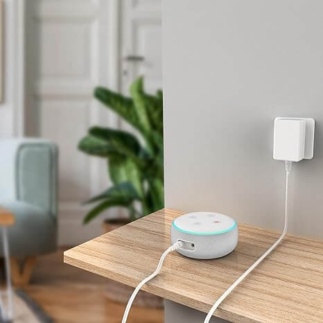 Cargador De Alexa Echo Dot 3/4/5 Y Echo Show 5