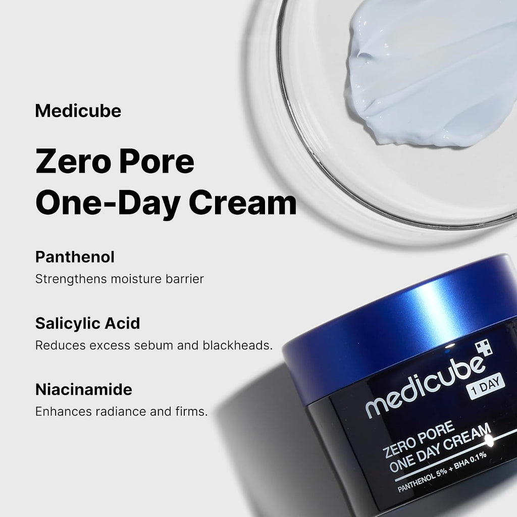(SB) MEDICUBE ZERO PORE ONE DAY CREAM 50ML