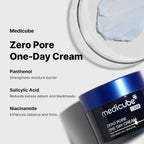 (SB) MEDICUBE ZERO PORE ONE DAY CREAM 50ML