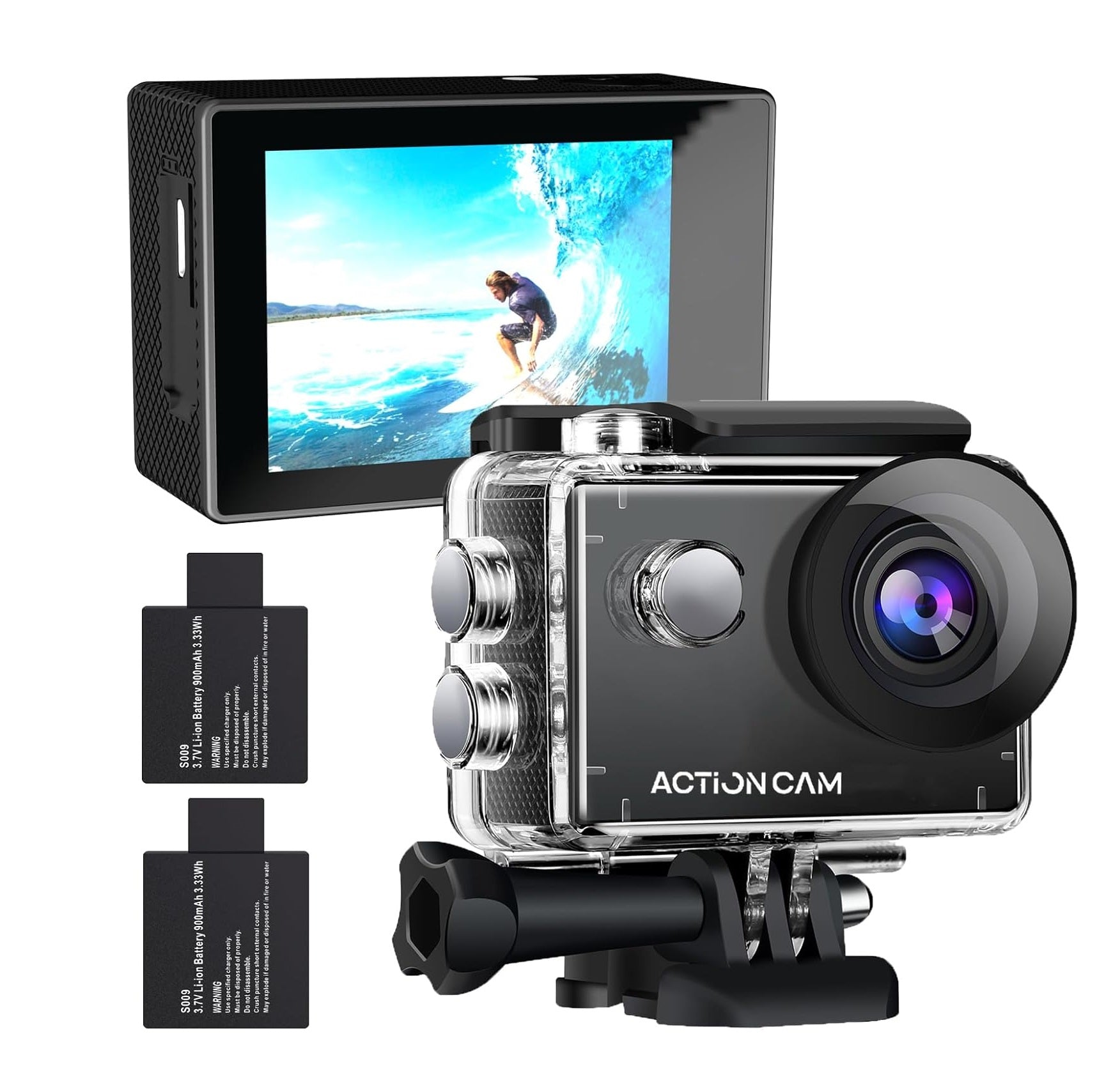 Cámara Sport 12MP HD 1080p WIFI (A Prueba de Agua)