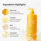 (SB) MEDICUBE KOJIC ACID TURMERIC GEL TO FOAM CLEANSER 500ML