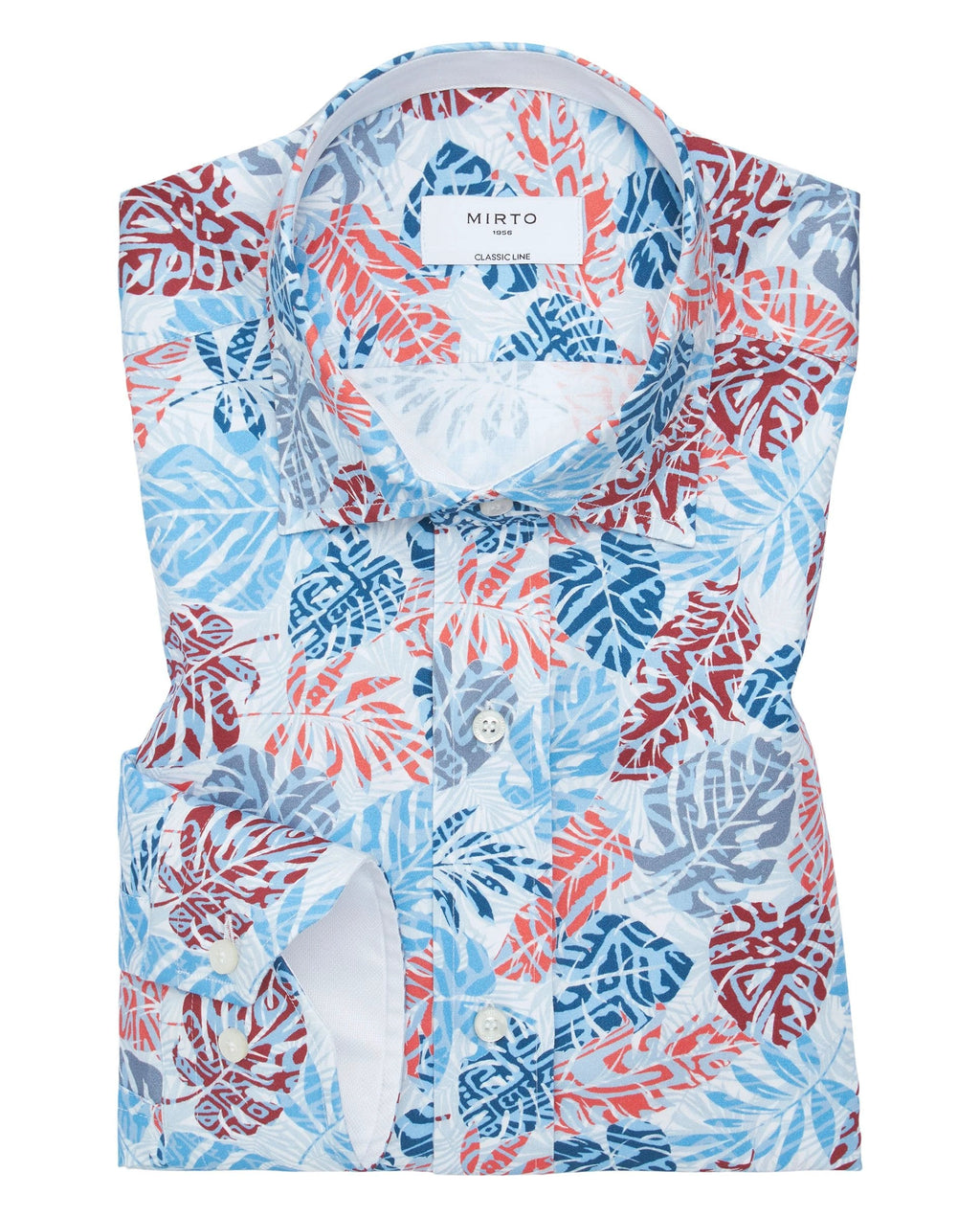 Camisa Mirto Mangas Largas Estampada Para Caballeros by Mirto