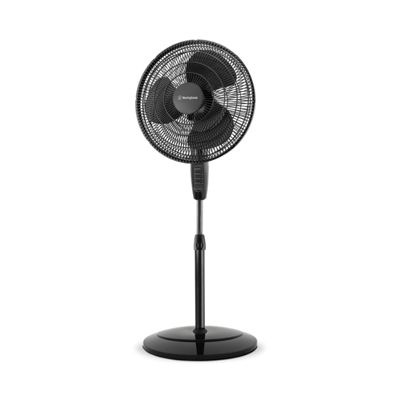 ABANICO PEDESTAL 70W / 16" NEGRO WESTINGHOUSE