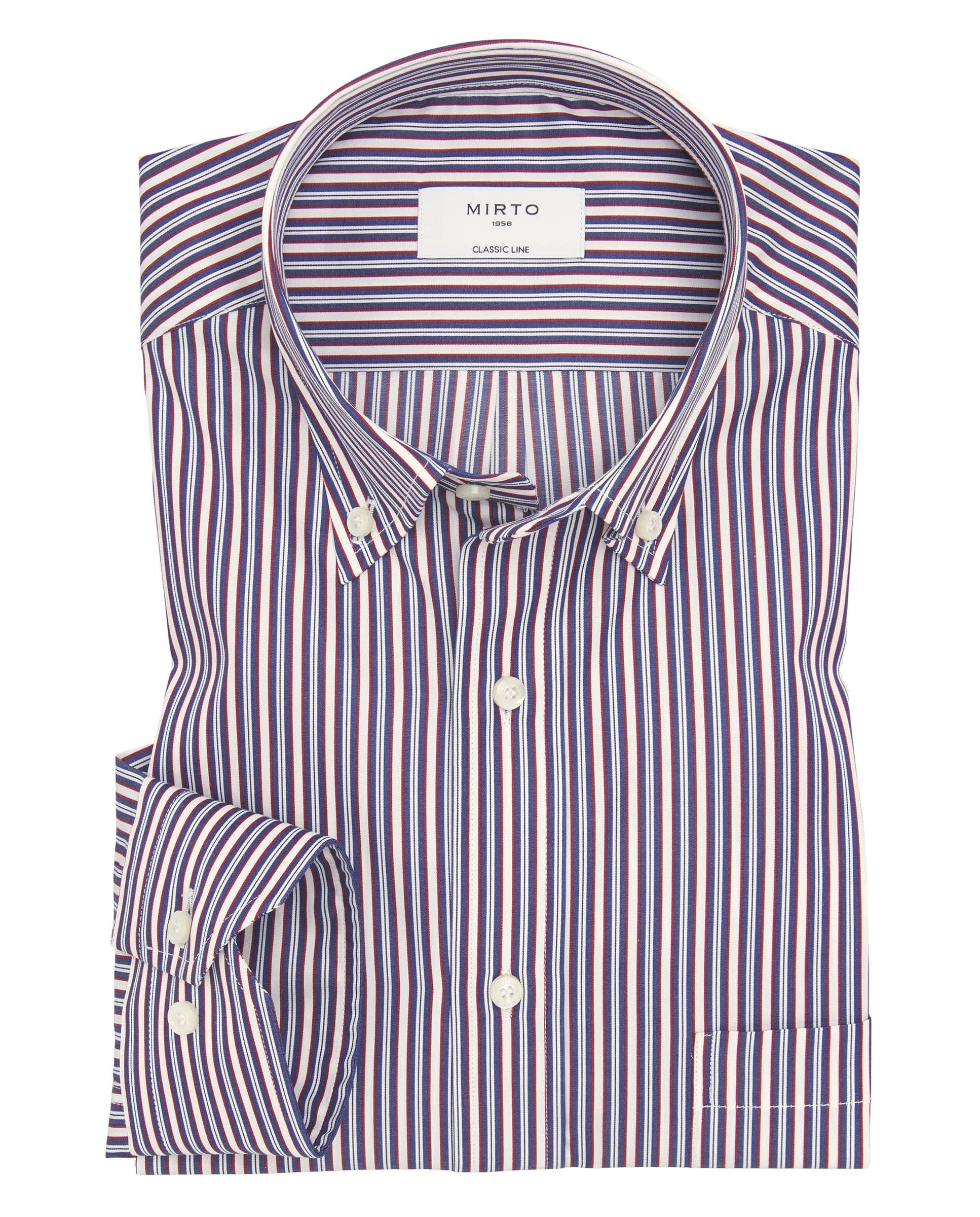 Camisa Mirto Mangas Largas Rayas Para Caballeros by Mirto