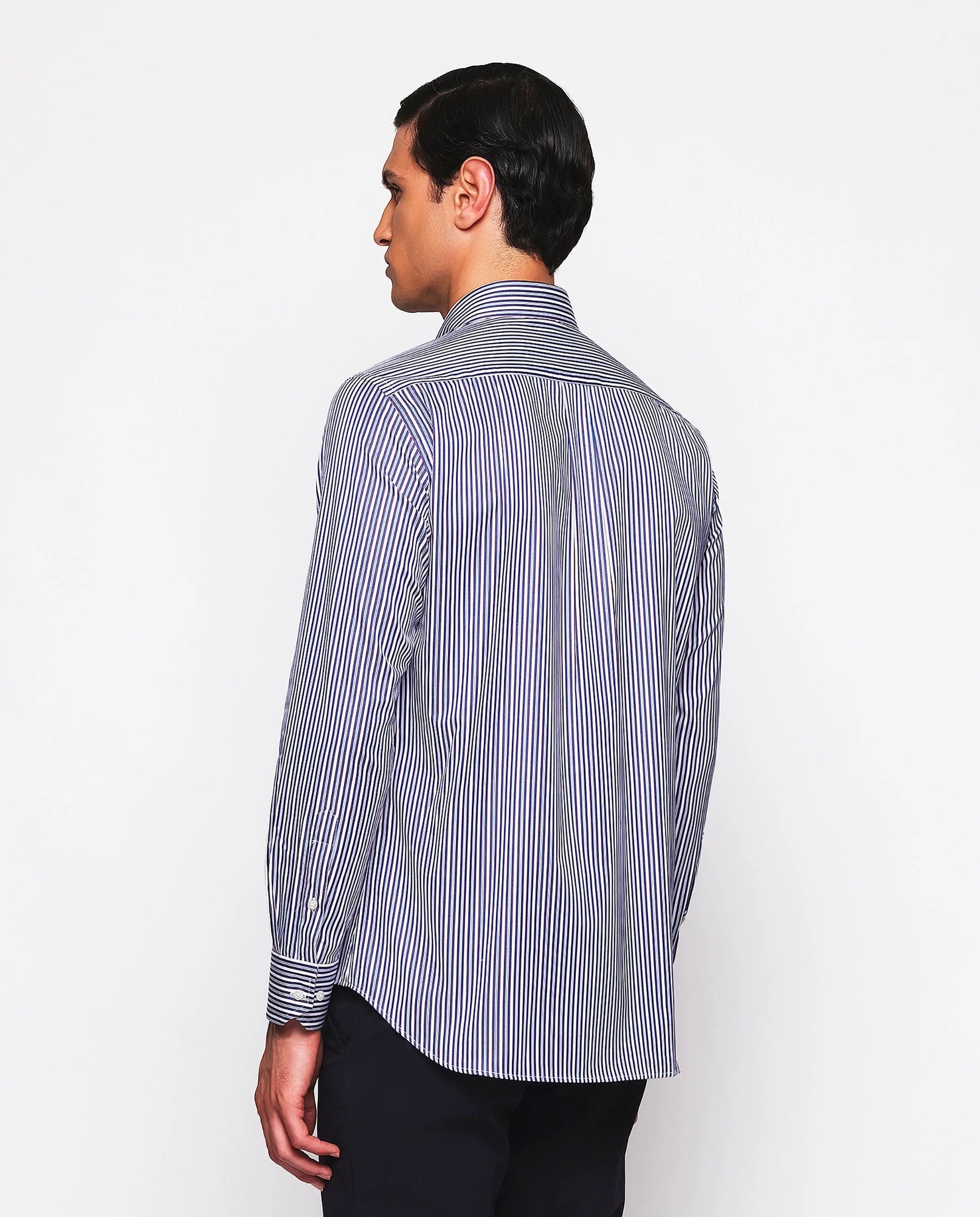 Camisa Mirto Mangas Largas Rayas Para Caballeros by Mirto