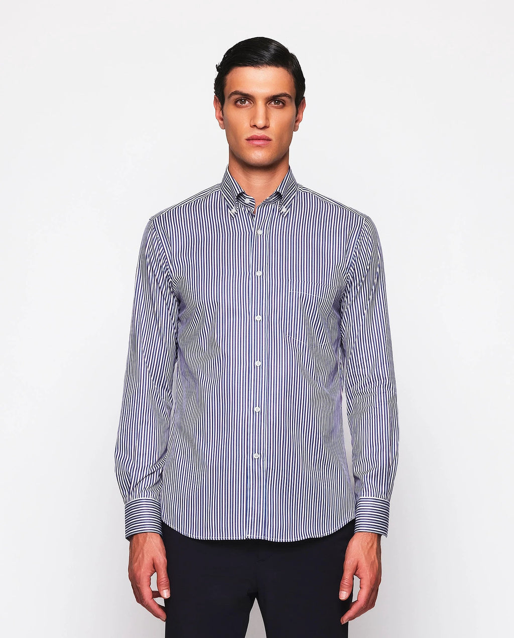 Camisa Mirto Mangas Largas Rayas Para Caballeros by Mirto