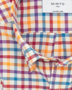 Camisa Mirto Mangas Largas Cuadros Para Caballeros by Mirto