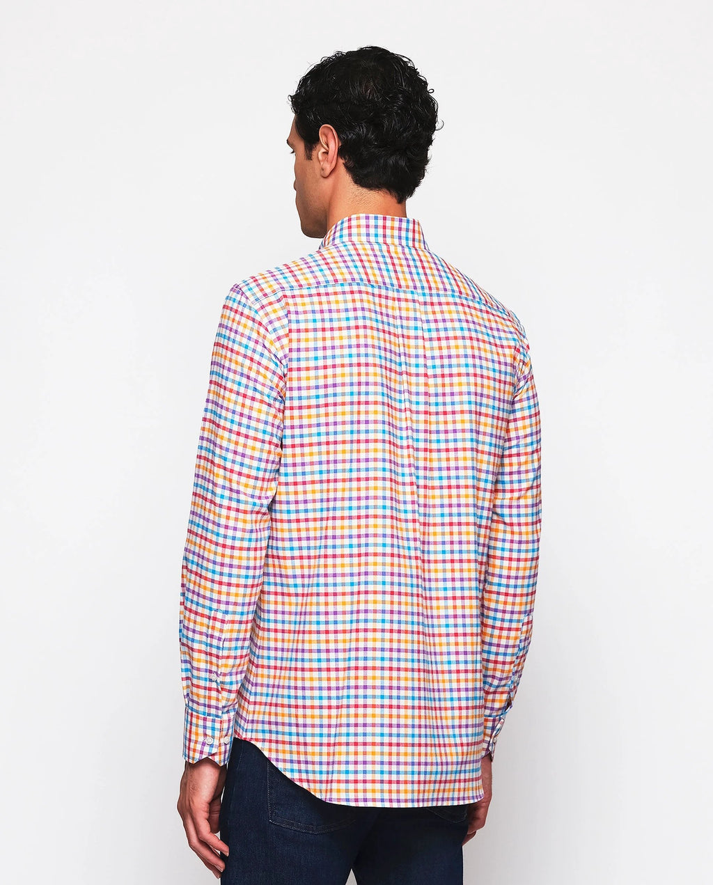 Camisa Mirto Mangas Largas Cuadros Para Caballeros by Mirto