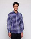 Camisa Mirto Mangas Largas Cuadros Para Caballeros by Mirto