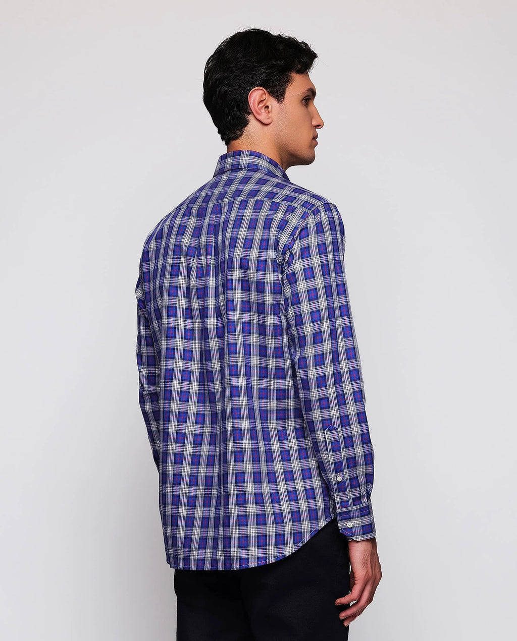 Camisa Mirto Mangas Largas Cuadros Para Caballeros by Mirto
