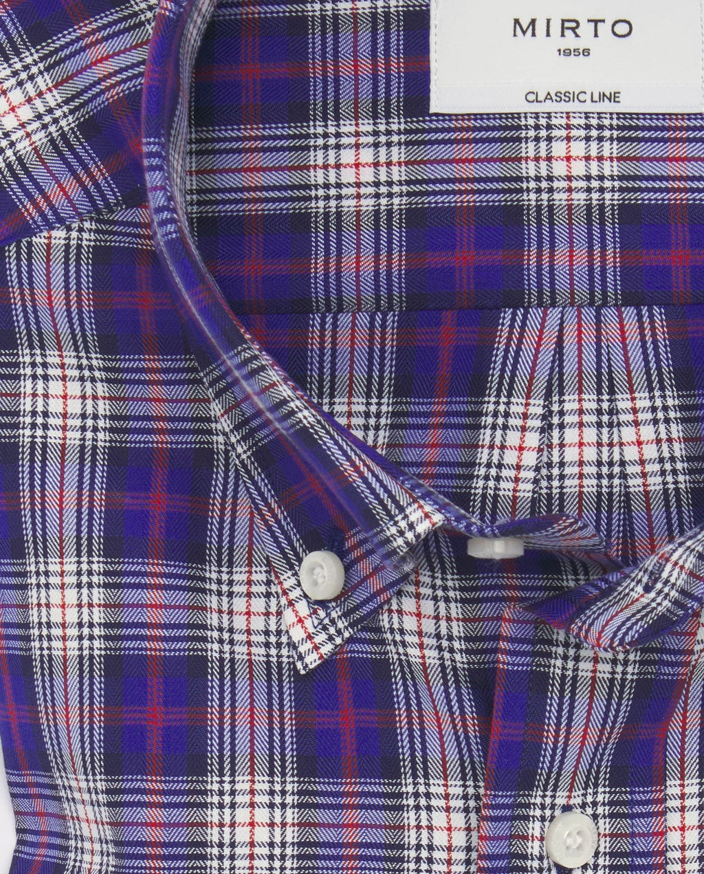 Camisa Mirto Mangas Largas Cuadros Para Caballeros by Mirto