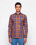 Camisa Mirto Mangas Largas Cuadros Para Caballeros by Mirto
