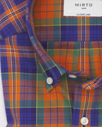 Camisa Mirto Mangas Largas Cuadros Para Caballeros by Mirto