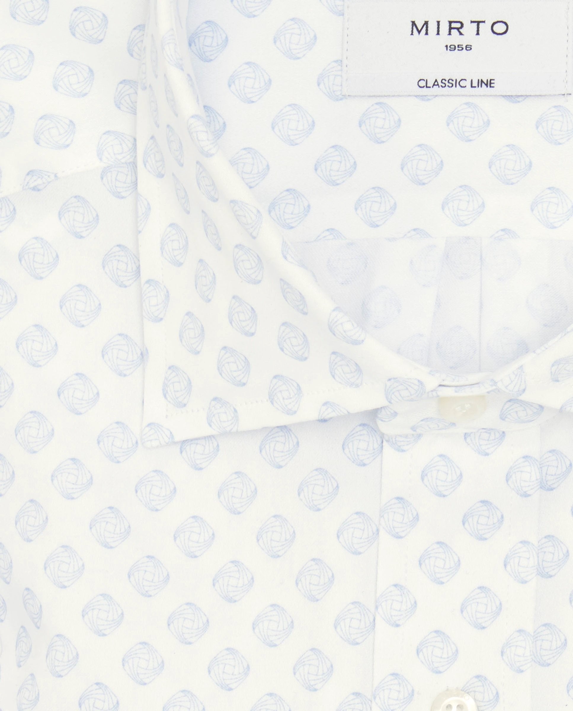 Camisa Mirto Mangas Largas Estampada Para Caballeros by Mirto