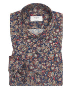 Camisa Mirto Mangas Largas Estampada Para Caballeros by Mirto