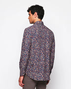 Camisa Mirto Mangas Largas Estampada Para Caballeros by Mirto