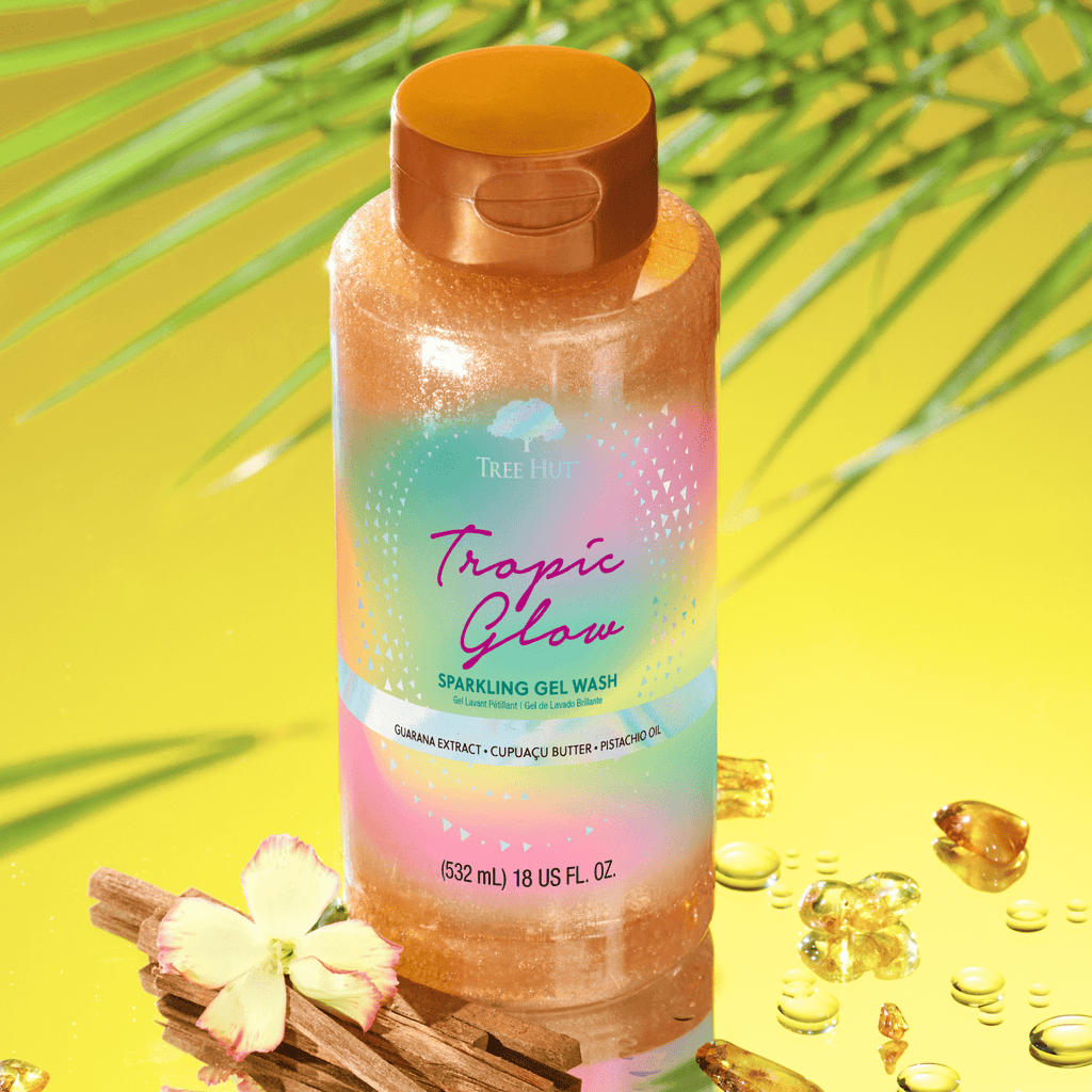 TREE HUT BODY WASH TROPIC GLOW 18OZ