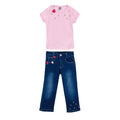 Conjunto Kids Land Mangas Cortas Estrellas 2 Piezas P/ Niñas by Kids Land