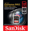 Memoria SD Extreme Pro 128GB 200MB/s UHS-I