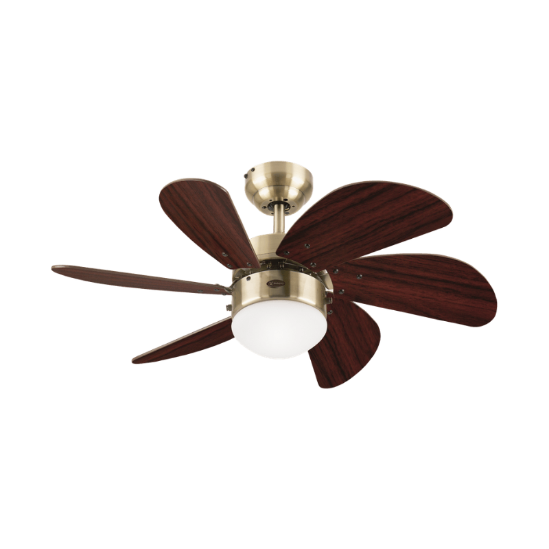 ABANICO DE TECHO 30" TURBO SWIRL ANTBRASS