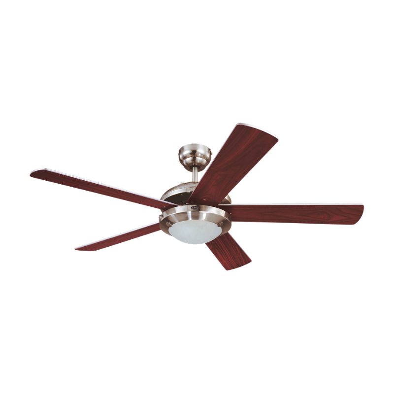 ABANICO DE TECHO 52" COMET BRUSHED NICKEL
