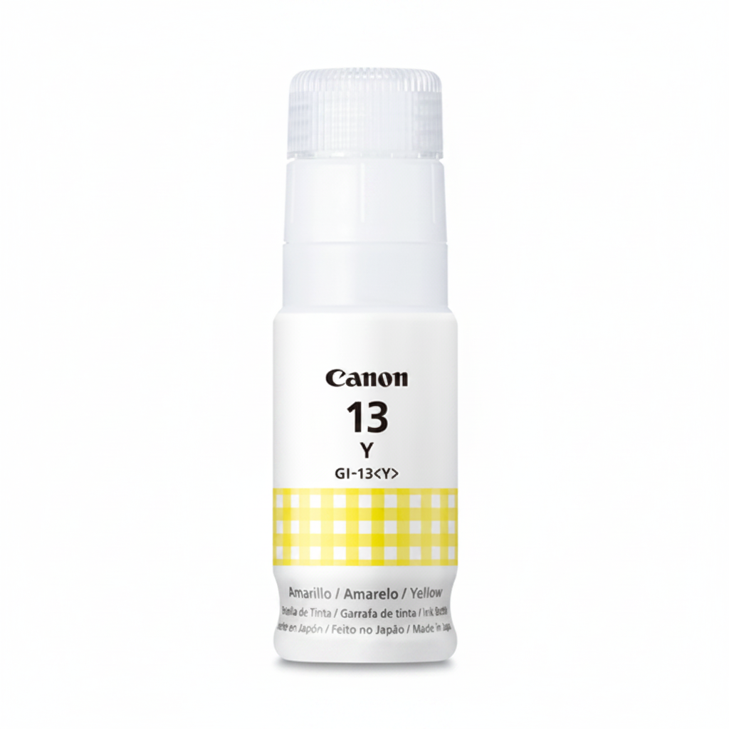 BOTELLA DE TINTA CANON (#13) GI-13 PARA PIXMA G610 PHOTO YELLOW