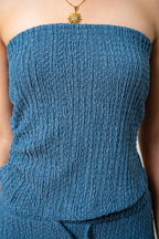 TOP STRAPLESS TEXTURA R-C 8711.