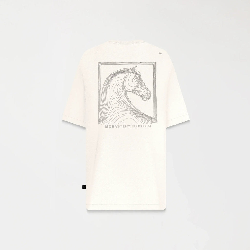 7C T-SHIRT OVERSIZED MEN WHITE ASPARAGUS - Monastery | Tienda Oficial Colombia