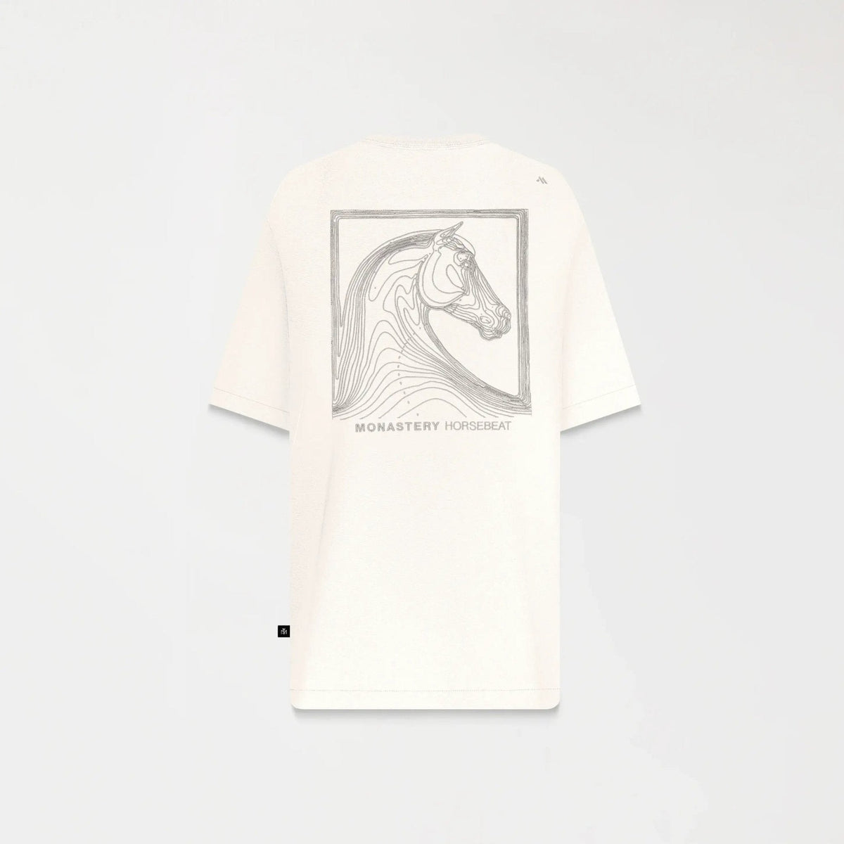 7C T-SHIRT OVERSIZED MEN WHITE ASPARAGUS - Monastery | Tienda Oficial Colombia