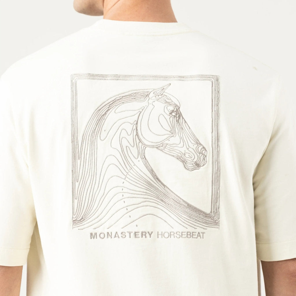 7C T-SHIRT OVERSIZED MEN WHITE ASPARAGUS - Monastery | Tienda Oficial Colombia