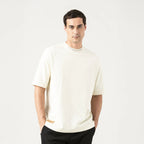 7C T-SHIRT OVERSIZED MEN WHITE ASPARAGUS - Monastery | Tienda Oficial Colombia
