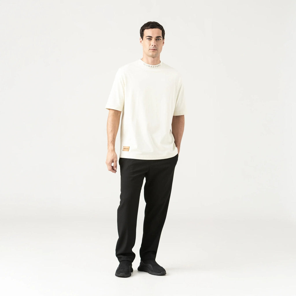 7C T-SHIRT OVERSIZED MEN WHITE ASPARAGUS - Monastery | Tienda Oficial Colombia