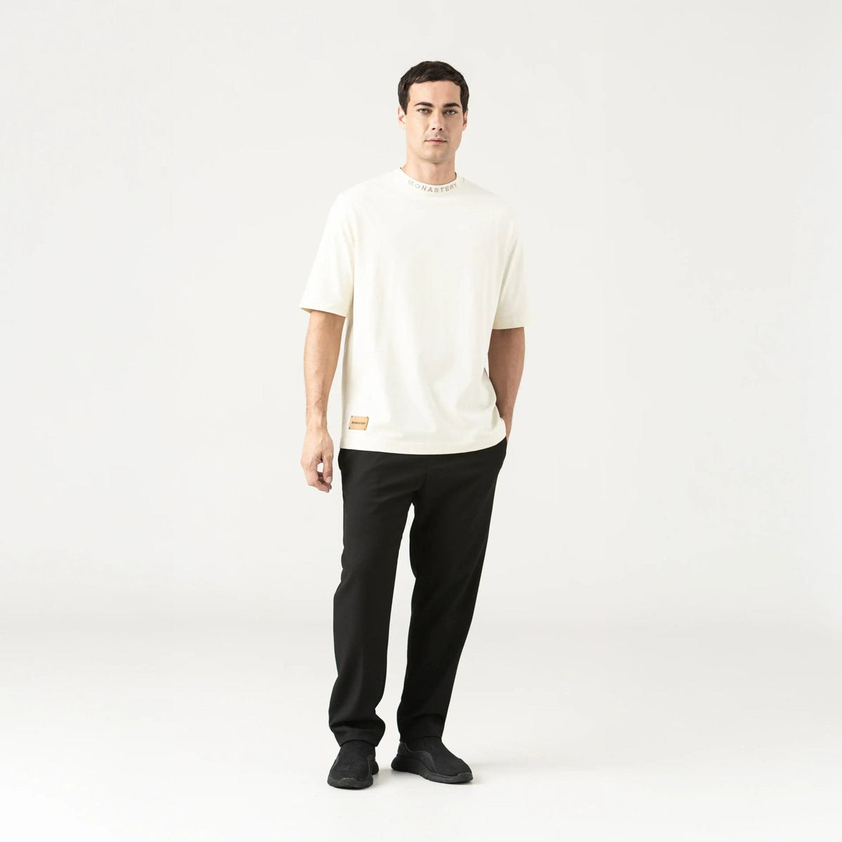 7C T-SHIRT OVERSIZED MEN WHITE ASPARAGUS - Monastery | Tienda Oficial Colombia