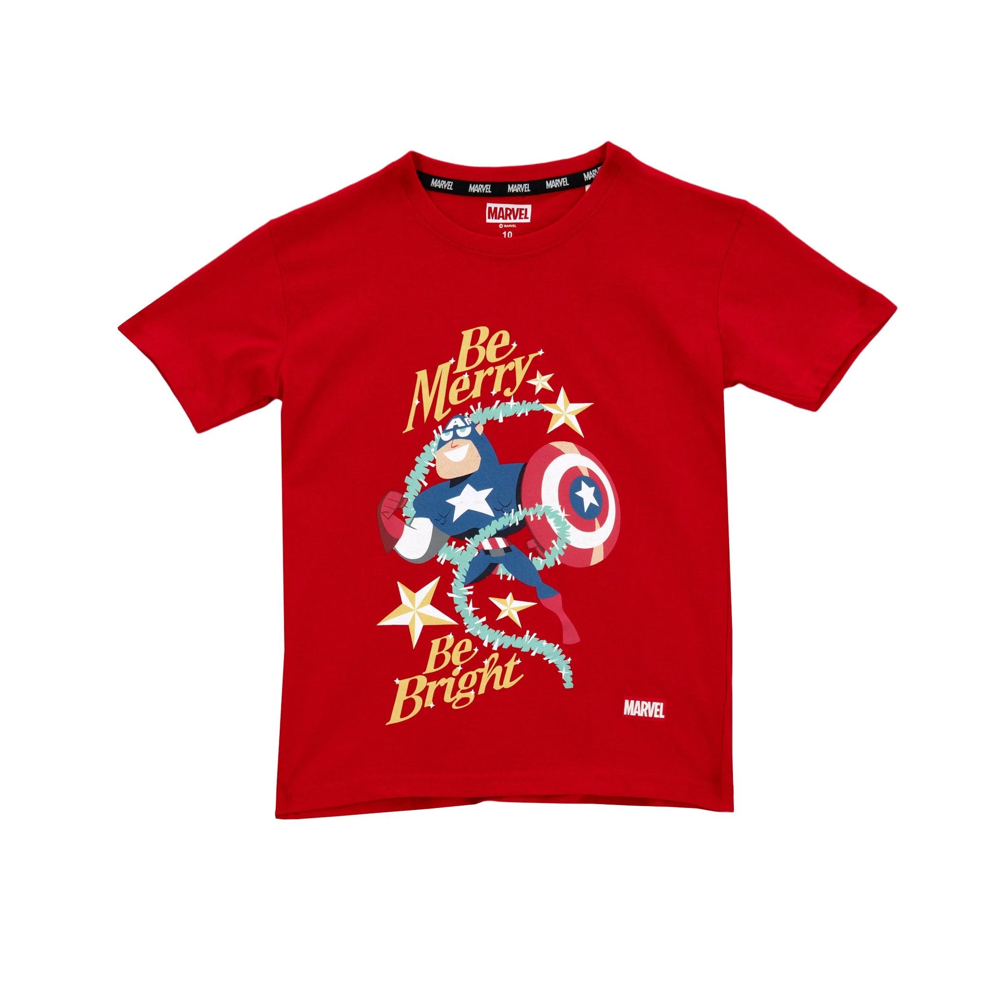 Camiseta Pijama 1492 Mangas Cortas Marvel P/ Niños by 1492