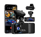 Cámara De Vehiculo 4K WiFi 5G Visión Nocturna Sensor G