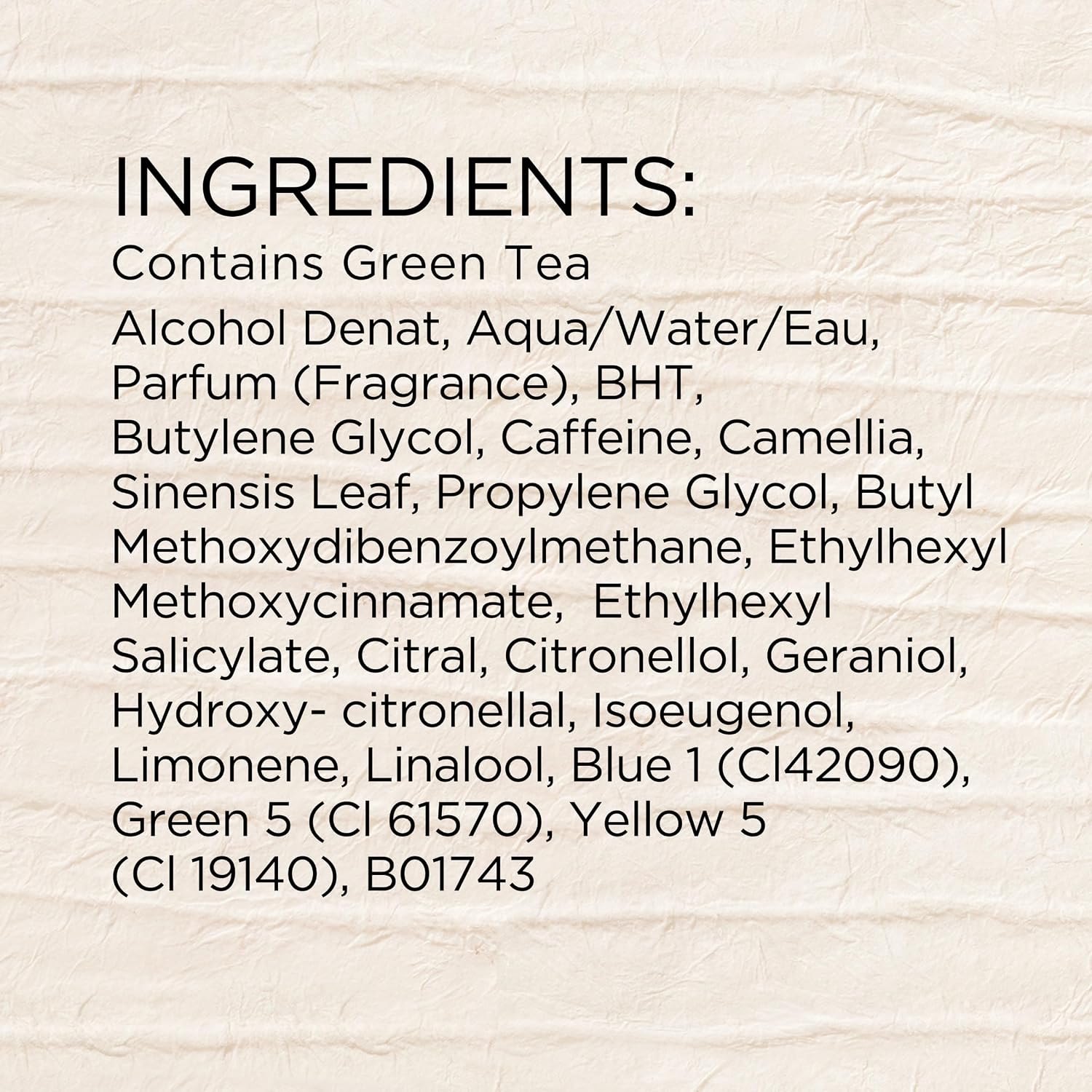 EA Green Tea EDP 100 Ml