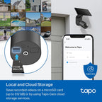 Cámara WiFi Exterior Solar Tapo C402-Kit 1080p TP-Link